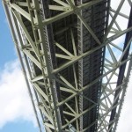 明石海峡大橋管理路の一部開放実験